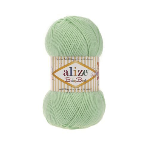 Пряжа Alize Baby Best 41 зеленый
