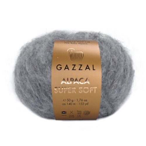 Пряжа Gazzal Alpaca Super Soft