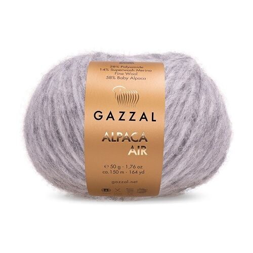 Пряжа Gazzal Alpaca Air