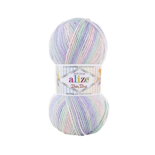 Пряжа Alize Baby best batik 7258