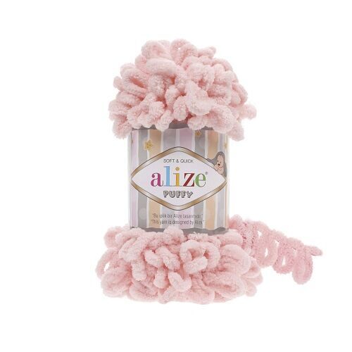 Пряжа Alize Puffy 340 пудра