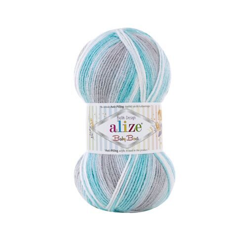 Пряжа Alize Baby best batik 7264