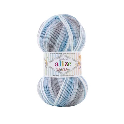 Пряжа Alize Baby best batik 7540